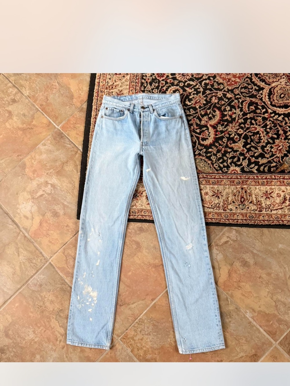 Rare Vintage 501 Levi’s - Light Wash Women's Straight Leg .
